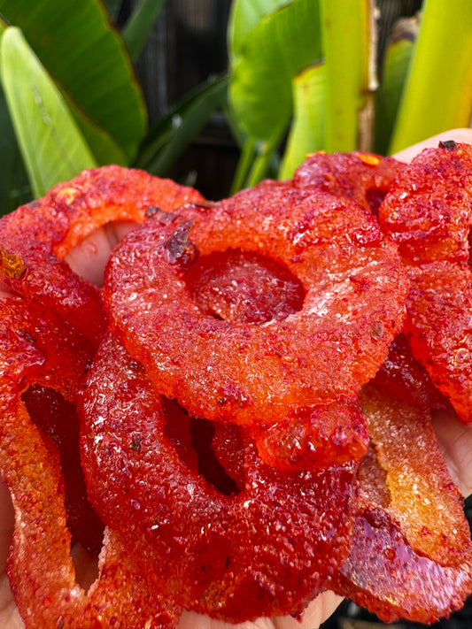 Pika Pineapple Rings w/Li Hing Mui