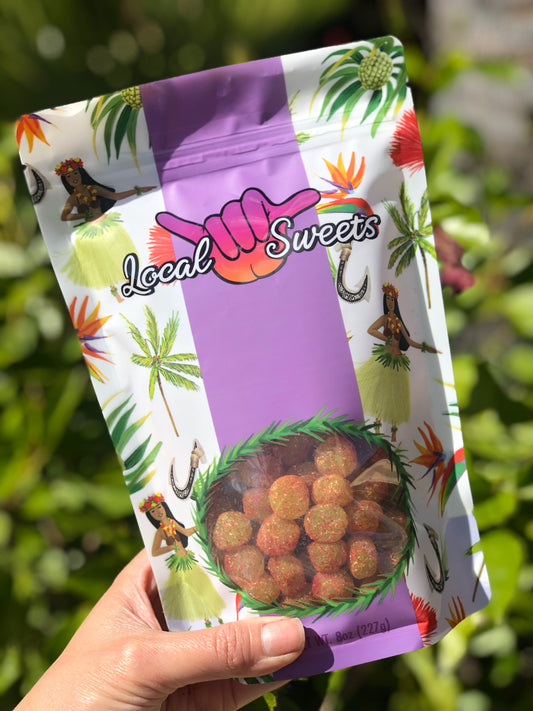 Sour Apple Gummies w/Li Hing Mui