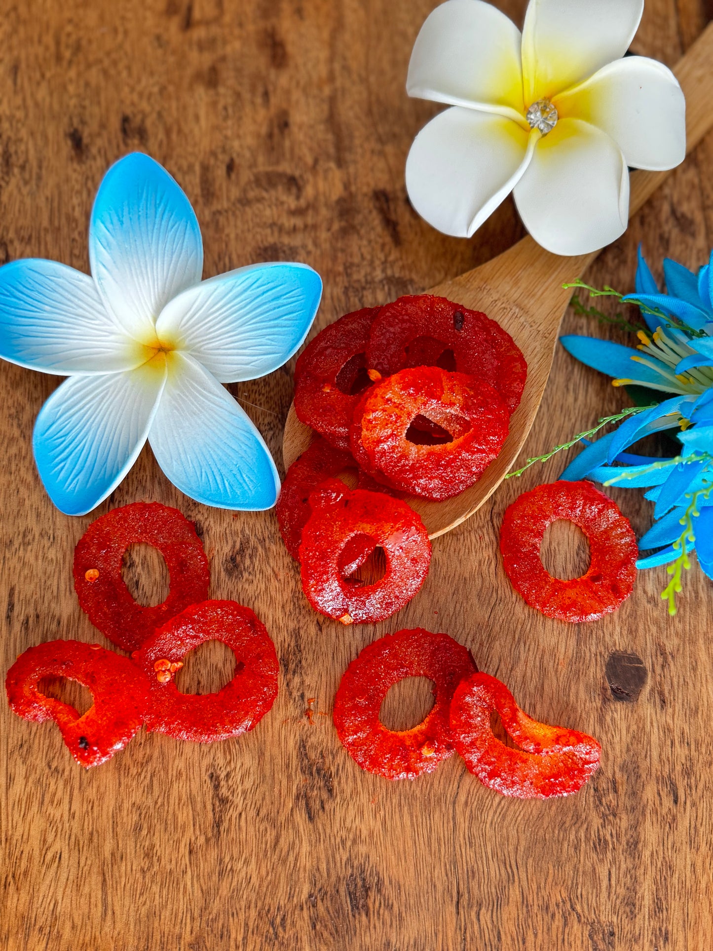 Pika Pineapple Rings w/Li Hing Mui