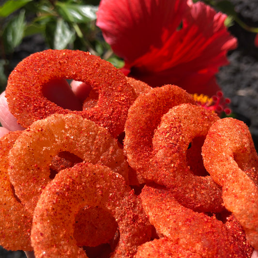 Sour Pineapple Rings w/Li Hing Mui