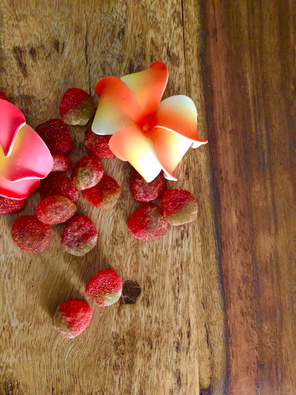 Sour Patch Strawberries w/Li Hing Mui