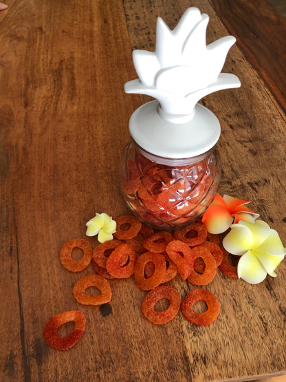 Sour Pineapple Rings w/Li Hing Mui